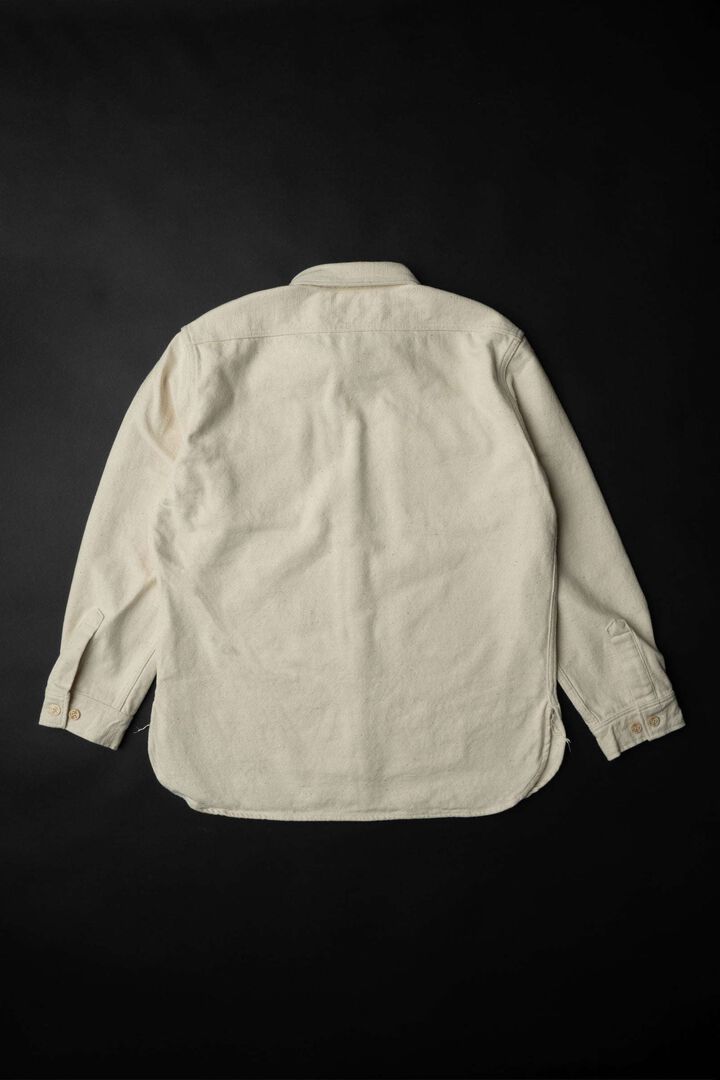 MCP001E US NAVY CPO SHIRT,NATURAL, medium image number 8