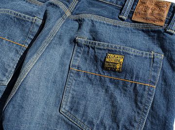 1606H HERITAGE W KNEE STD DIRT DENIM-One Washed-30,, small image number 2