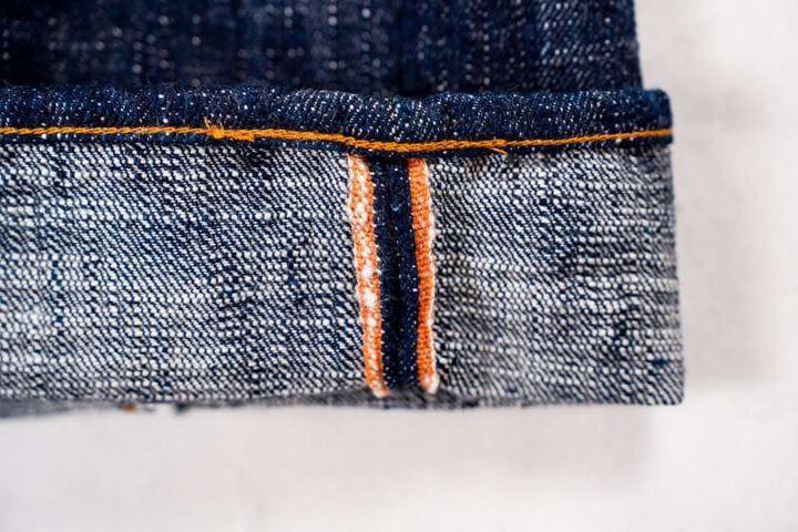 GZ-15SLSTSK-0611 15oz Kase (Skein) Dyed Slim Straight Jeans GRN,GRN, medium image number 10