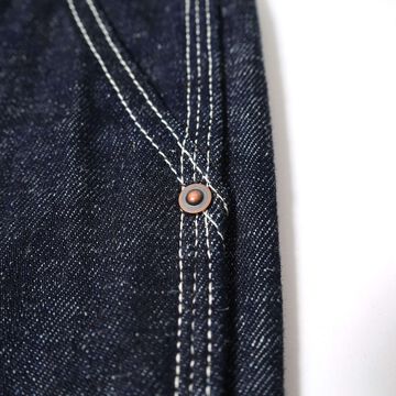 F0544 HEMP DENIM WORK PANTS,, small image number 4