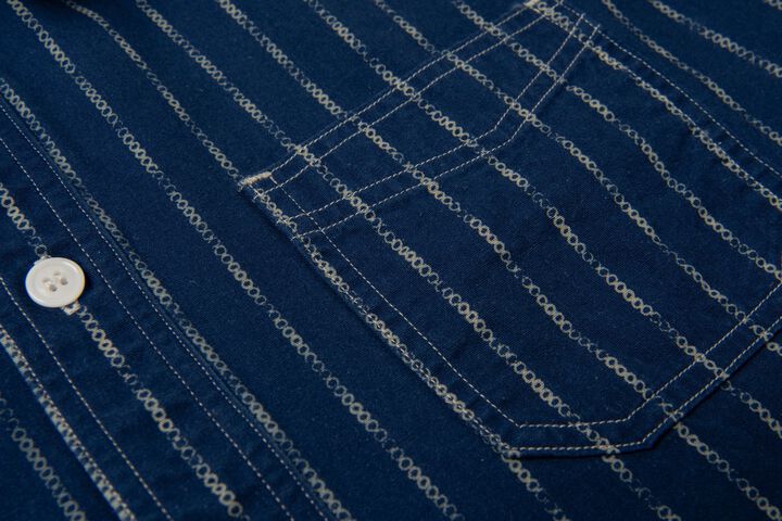 【Pre-Order】5748 RING WABASH Shirts,INDIGO, medium image number 8