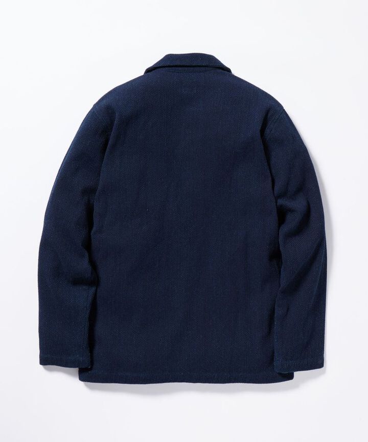 MXLS1000 SASHIKO SHIRT JACKET,INDIGO, medium image number 1
