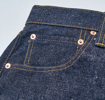 S310SP 15OZ JEANS SHORT PANTS (INDIGO, KHAKI),KHAKI, small image number 16