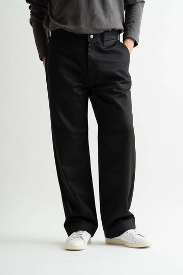 M803E 7.5oz CLASSIC TROUSER CHINO (KHAKI,BROWN,BLACK,BEIGE),BLACK, small image number 0
