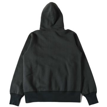 BARNS BR-3010 "STANDARD" COZUN ZIP SWEAT PARKA,MUSTARD, small image number 2