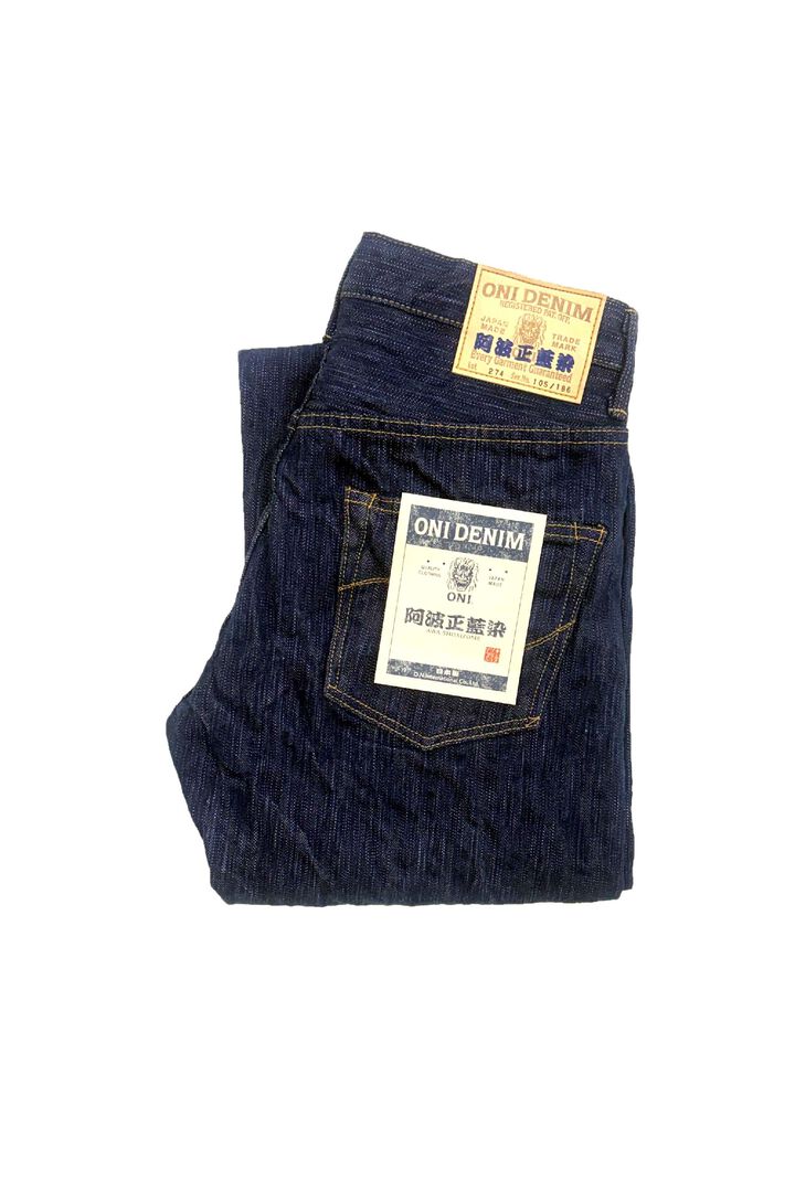 ONI274-AwaShoai Awa Shoai Denim Regular Straight,, medium image number 1