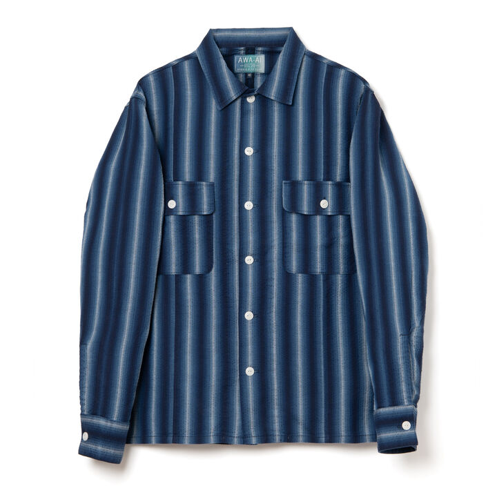 5706A Awa Shijira Woven Long sleeve Shirts,, medium