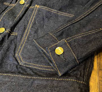 GZ-GJRG-0310 Jean Jacket -raglan-Broken Tile,, small image number 6