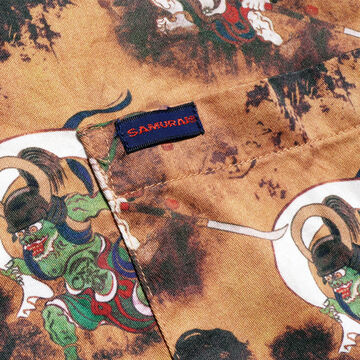 SSA23-FR "Fujin Raijin" Shirt-BEIGE-L,BEIGE, small image number 3