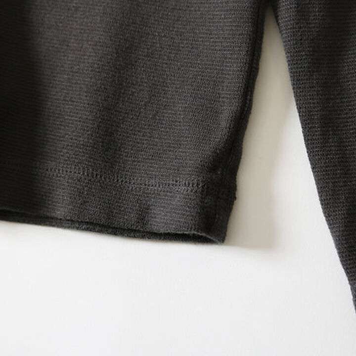 BR-8420 Stretch Spun-Fly Sleeve T-Shirt with Long Sleeves,DARK NAVY, medium image number 7