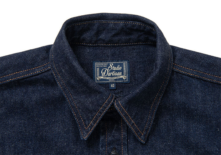 SP-093 12.5oz 45th Ishikawadai Denim Shirts,, medium image number 2