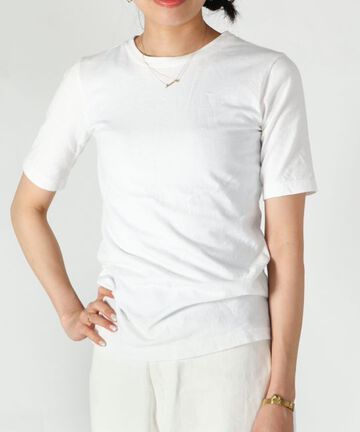 GC510101 half sleeve t-shirt-BLK-1,BLK, small image number 7