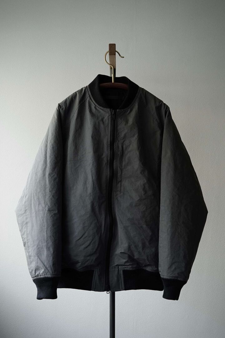 CAP707JK27 Lite Milicloth +Climashield / Flight Jacket,GREY, medium image number 0