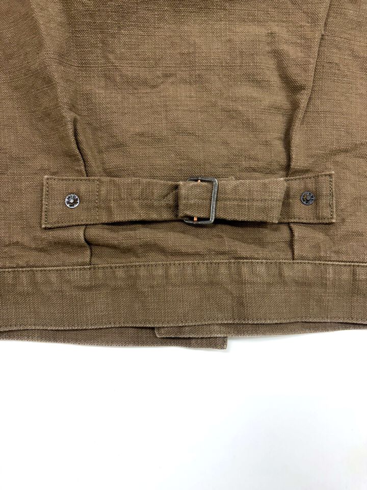ONI01507L-HOX-BRK 13oz Sulfur dye Heavy Oxford Brown Khaki TypeⅠJacket,, medium image number 4