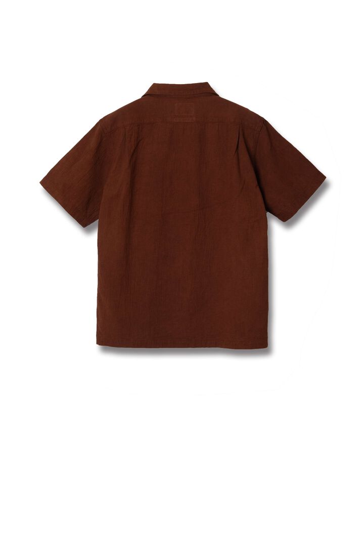 5739 Amami Mud Short-Sleeve Shirts,BROWN, medium image number 1