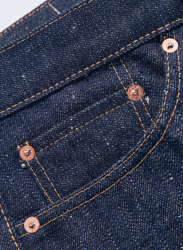 S511VX17oz-25M 17oz "YEAR OF THE SNAKE" SLIM TAPERED JEANS,, medium image number 6