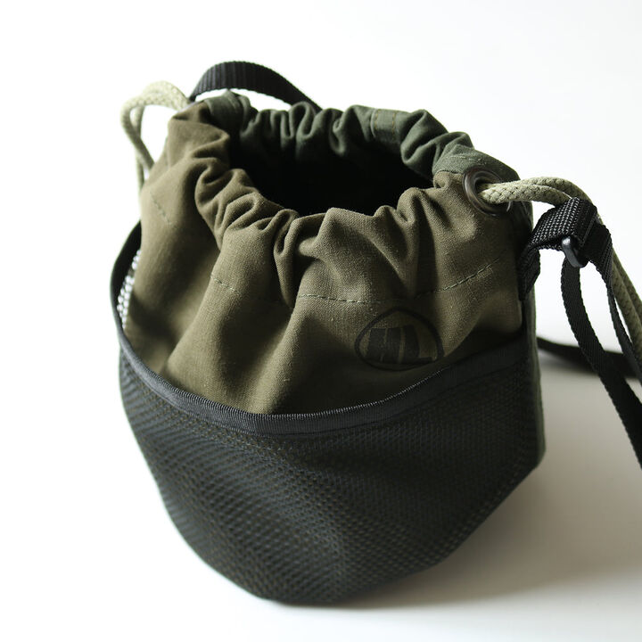 BW-0114 HLML Drawstring Pouch,OLIVE, medium image number 0