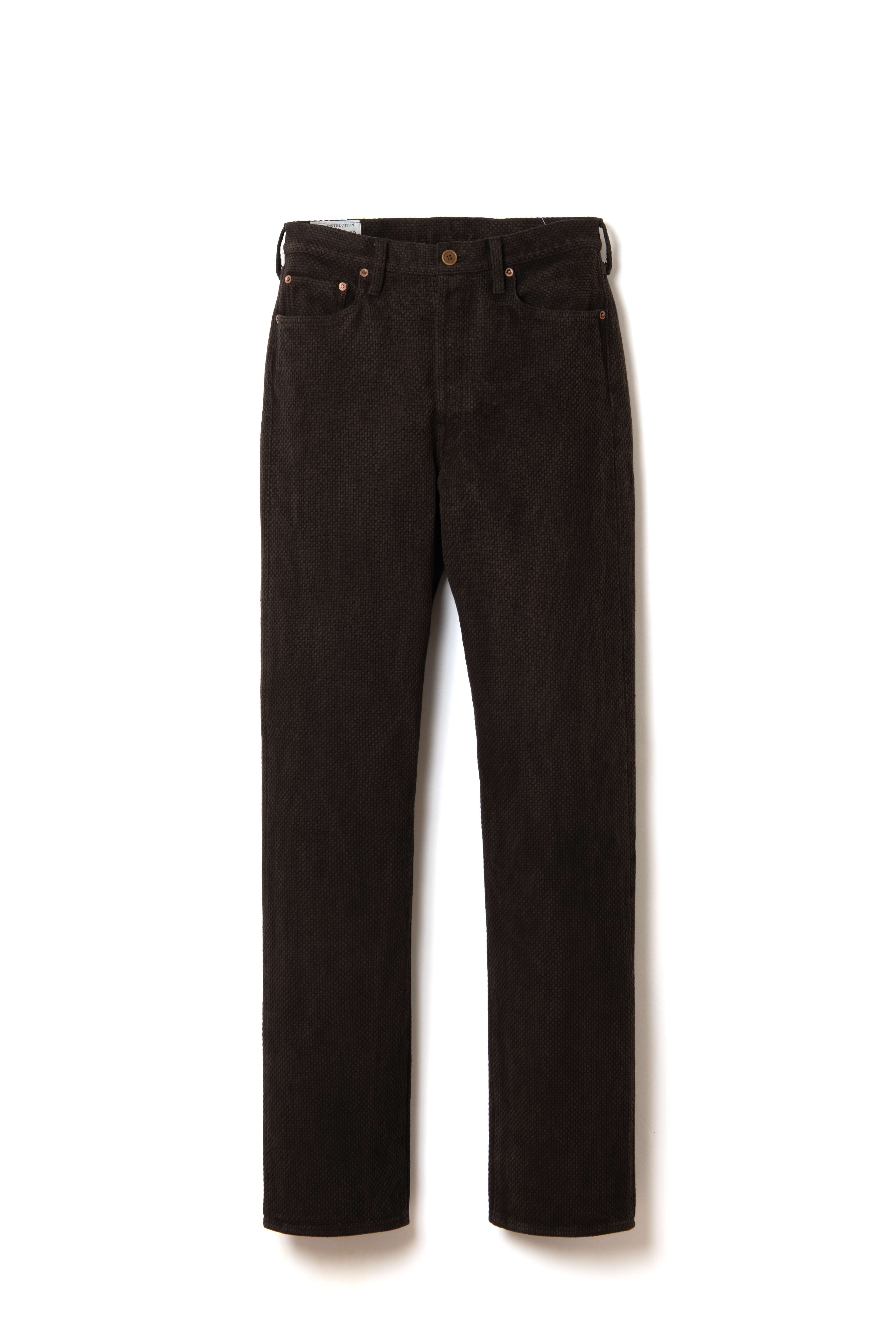 DENIMIO | 1914 17oz Amami Mud Dyed Sashiko Jeans