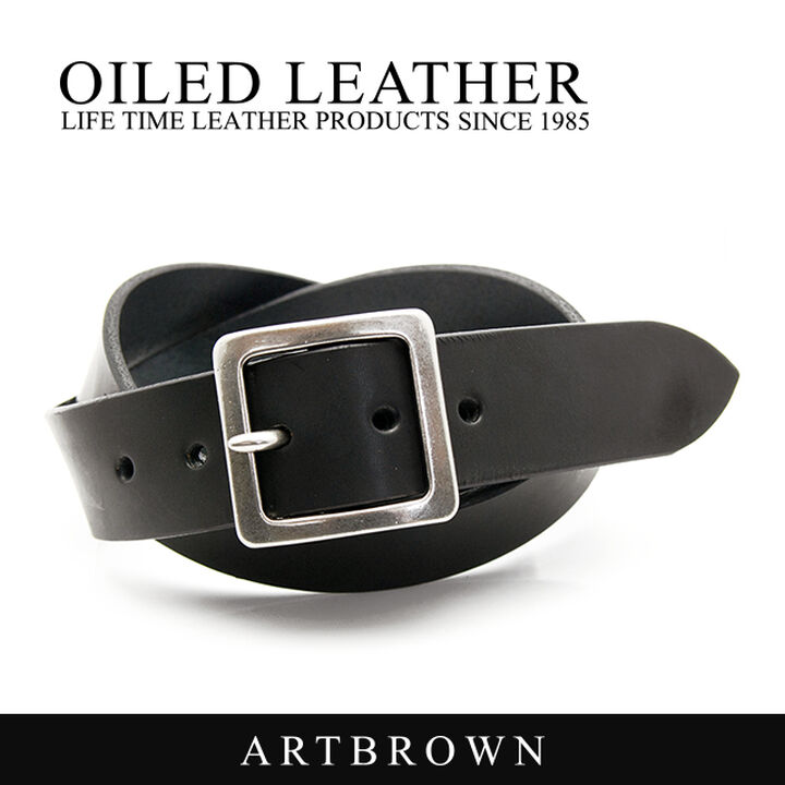 ODB40039AB Tochigi leather men's belt 40mm