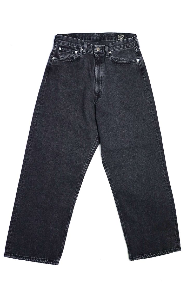 01-1100W Super DAD'S Denim Pant (D61S BK Denim Stone),, medium