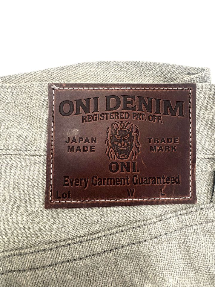 ONI622-MOKU 11oz Mixed Gray Denim Relax Tapered,, medium image number 5