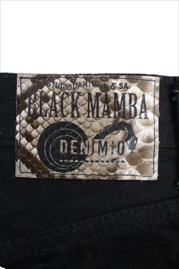 DM-009 Studio D'Artisan x Denimio Collab Black Denim Relax Tapered-One Wash-30,, small image number 9