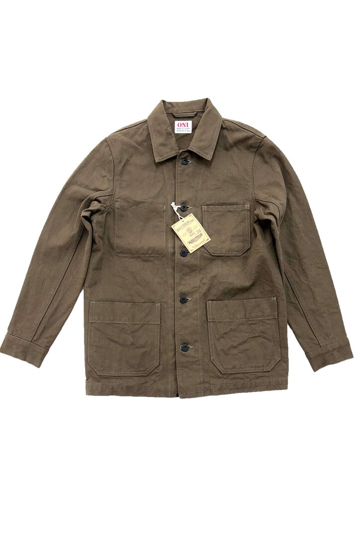 ONI03100-HOX-OLG Sulfur Heavy Oxford Olive Green Coverall with cuffs,, medium