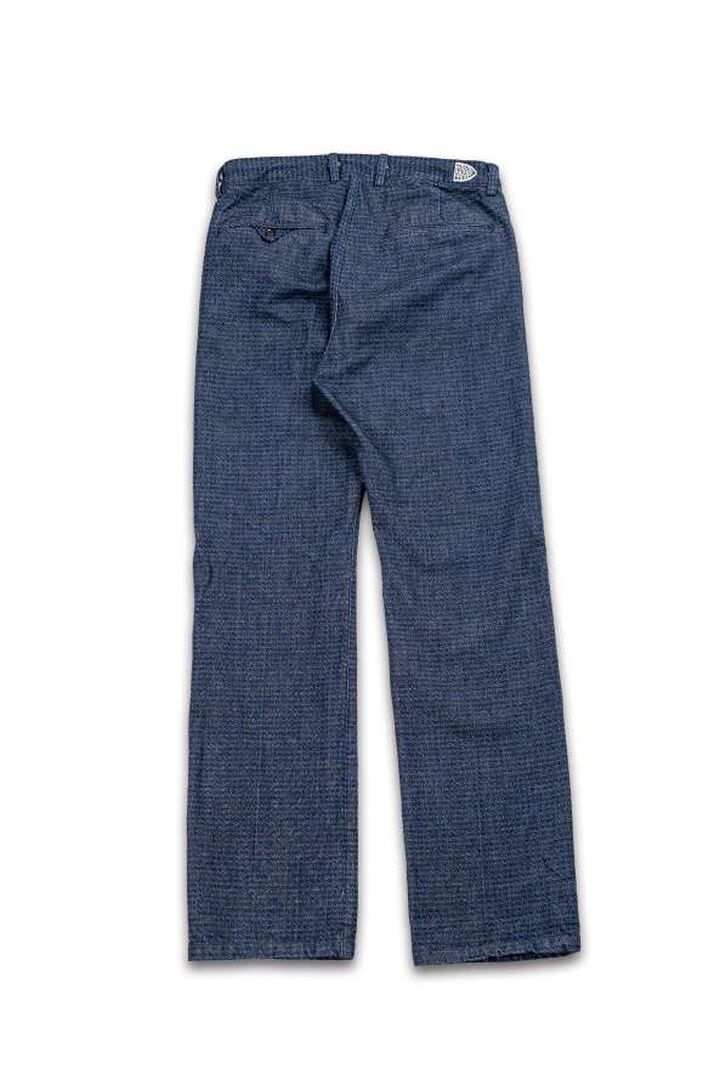 GZ-EDTR Embossed Denim Trouser,CHECK, medium image number 3