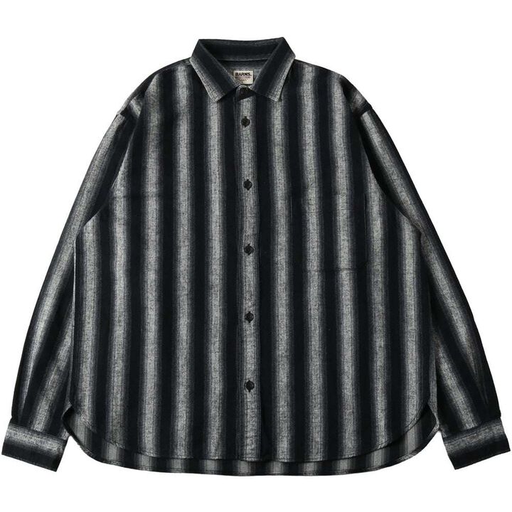 BR-25325 SHAGGY STRIPE SHIRTS,, medium