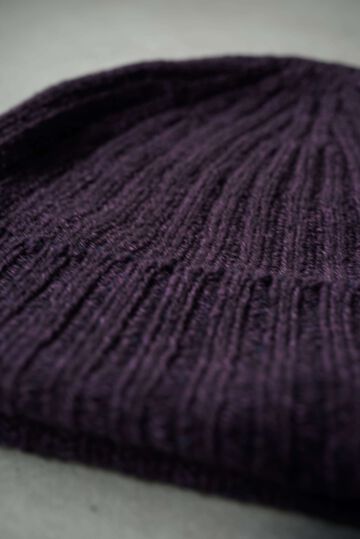 244AC16 Hand Spun Cotton / Knit Cap,CHARCOAL, small image number 16