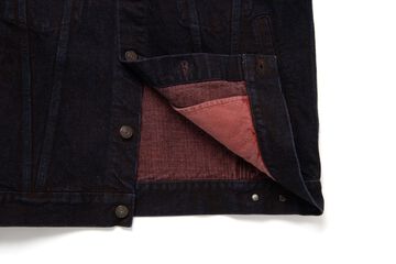 D4621 14oz Bengara Dyed Denim Jacket,, small image number 6