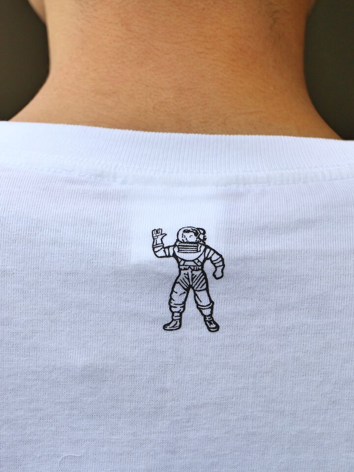 BILLIONAIRE BOYS CLUB BBCJP171T001 WOODLAND CAMO CURVE T-SHIRT 17SPRING (JP EXCLUSIVE) - WHITE,, medium image number 2