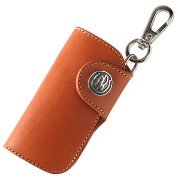 PAILOT RIVER PR-HRKC-A (REDMOON) Key Case PR-HRKC-A (Oil Leather Black
Oil Leather Red Brown
Oil Leather Dark Brown
Saddle Leather Natural),SADDLE LEATHER NATURAL, small image number 2