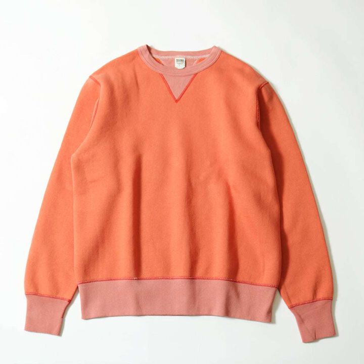 BR-3000 "STANDARD" COZUN CREW NECK SWEAT,GREY, medium image number 3