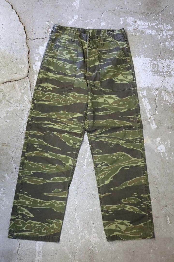 01-5002 US ARMY FATIGUE PANTS (Tiger Camo),, medium