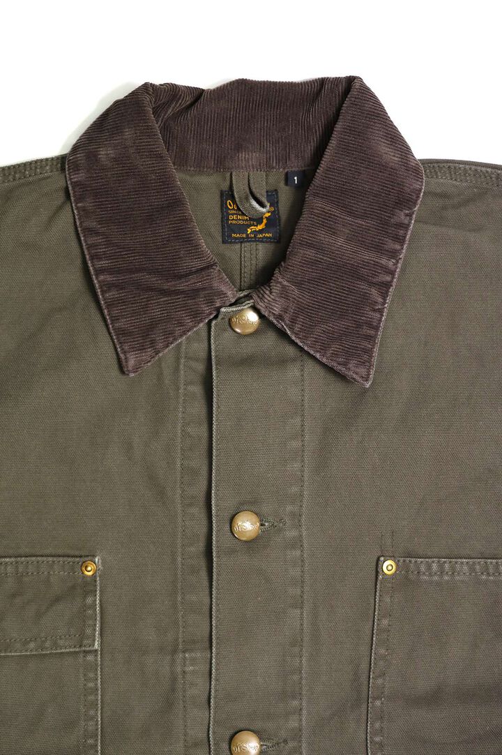 01-6034-76 RELAX FIT COVERALL (76 ARMY GREEN),, medium image number 2
