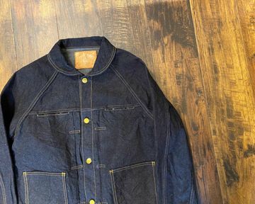 GZ-GJRG-0310 Jean Jacket -raglan-Broken Tile,, small image number 2
