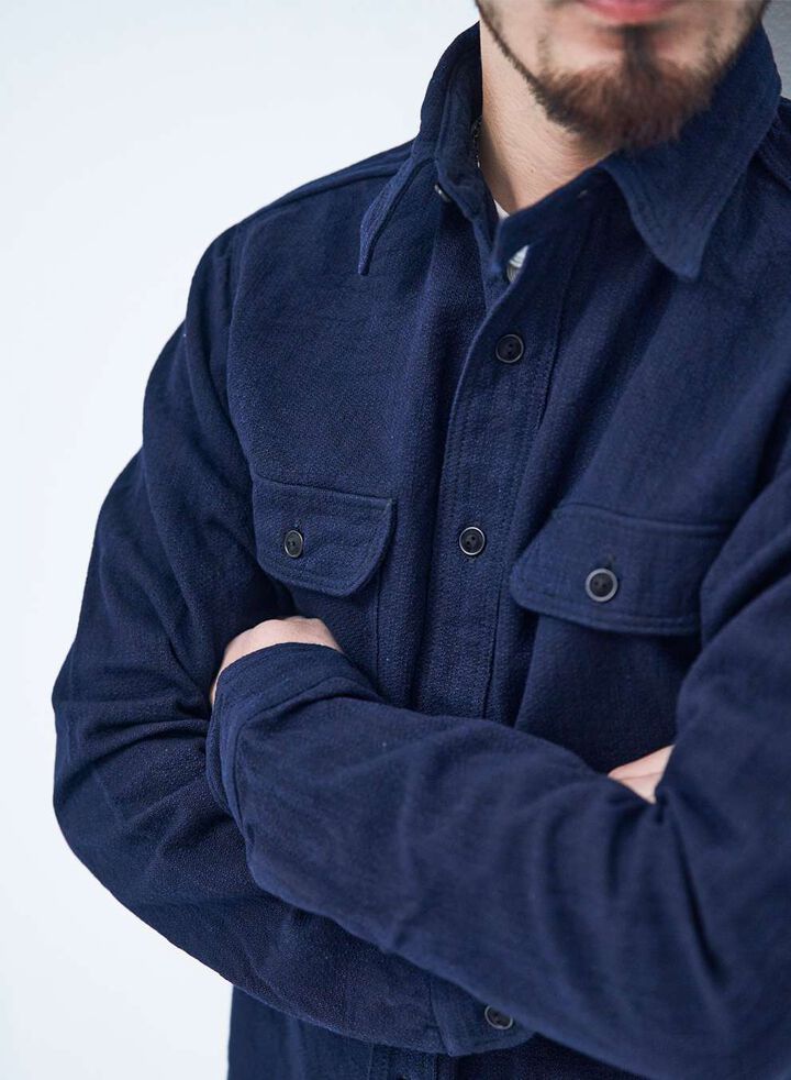 SAK24-01 "AIMADARA" WORK SHIRTS,, medium image number 1