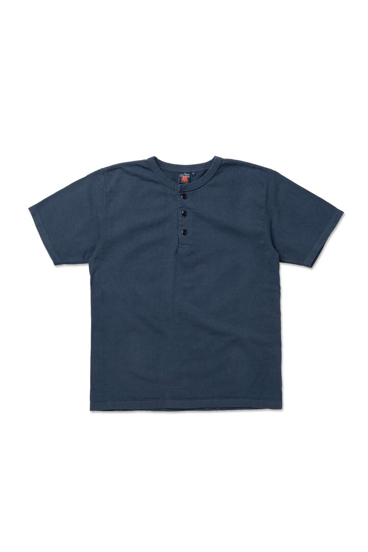 8213 Tsuri Ami Henry Neck Pack T-Shirt,NAVY, medium image number 0
