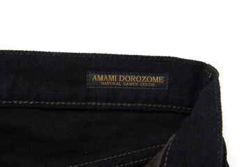 SP-120 18oz 45th AMAMI DOROZOME x INDIGO Jeans Regular Straight,DARK BROWN, small image number 5