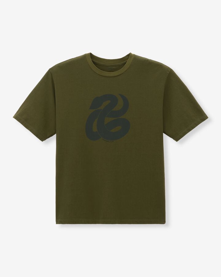 MXTS1043 8.5OZ HEAVY OUNCE S/S TEE - SNAKE,OLIVE, medium image number 0