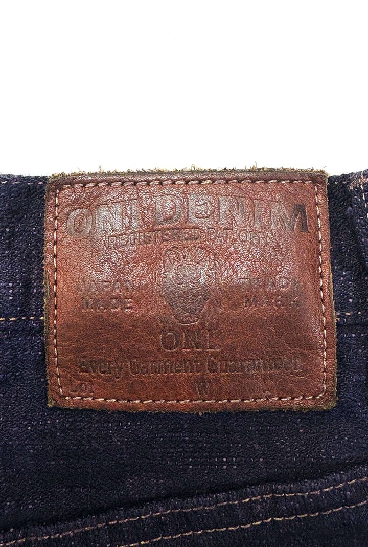 ONI-277Bumpy-紫 (Purple) 17oz Bumpy Denim Just Right Straight,, medium image number 8