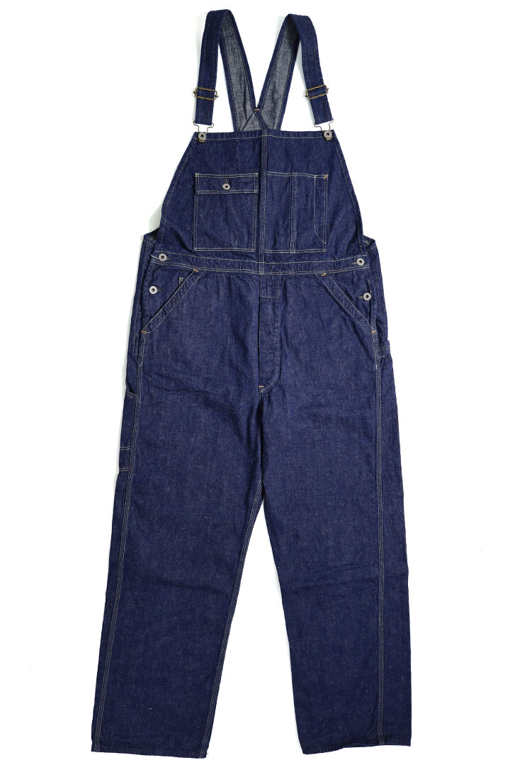03-9000-81 9oz 1930'S DENIM OVERALL (UNISEX),, medium