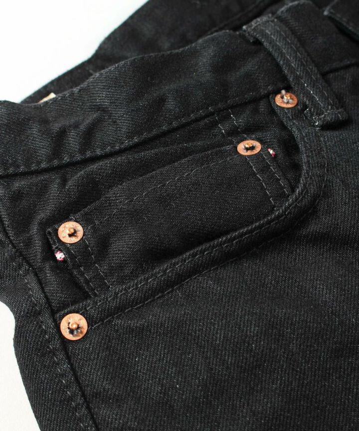 B0105SP 15.7OZ GTB Selvedge black x black denim narrow tapered(ONE WASH),, medium image number 11