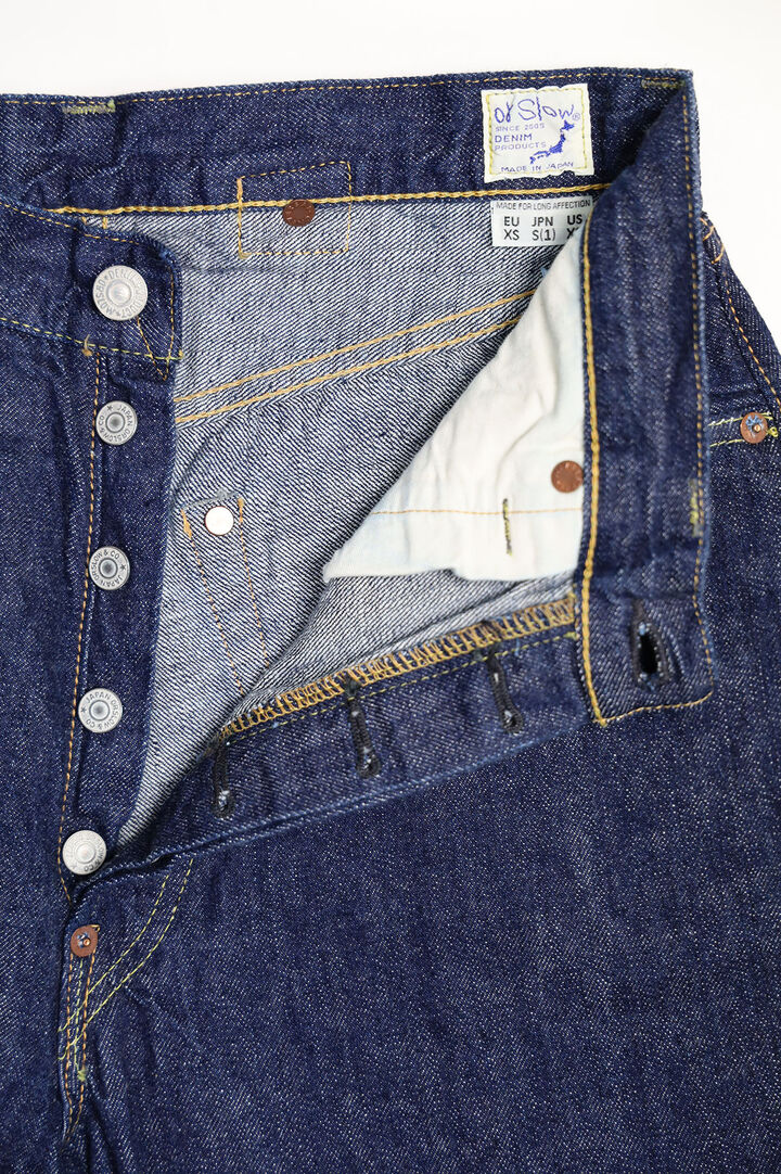 01-1011 GRAND DAD'S FIT DENIM PANTS  (ONE WASH),, medium image number 3
