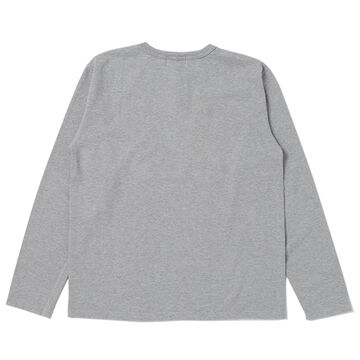 9939 Suvin Gold Loopwheeled Henry Long Sleeve T(3 COLORS),MOCK GRAY, small image number 3