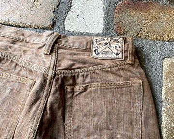 GZ-1917S3 13oz Nippon Cotton Organic Cotton Slim Straight Jeans (INDIGO, KAKI)-INDIGO-33,INDIGO, small image number 20