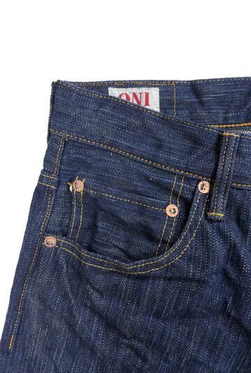 ONI274-AwaShoai Awa Shoai Denim Regular Straight,, small image number 4
