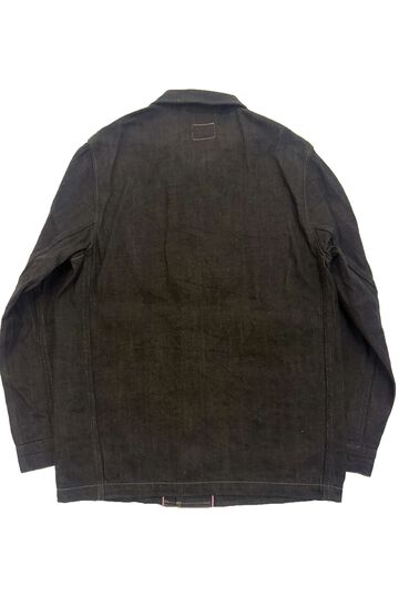 ONI03100-BKOL 12.5oz Black x Olive Selvedge Denim Coverall,, small image number 1
