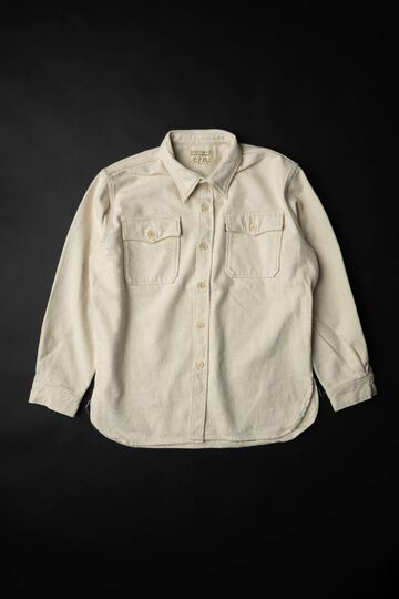 MCP001E US NAVY CPO SHIRT,NATURAL, small image number 7